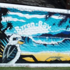 Byron Bay streetart